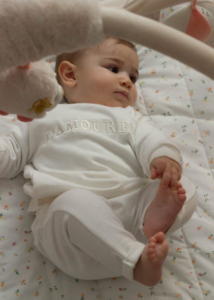 Le Sweat L'amour fou BABY - Milk